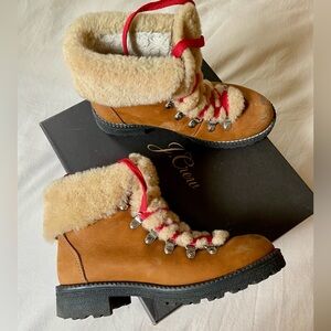 J.Crew Nordic Boot in Glazed Pecan, size 7